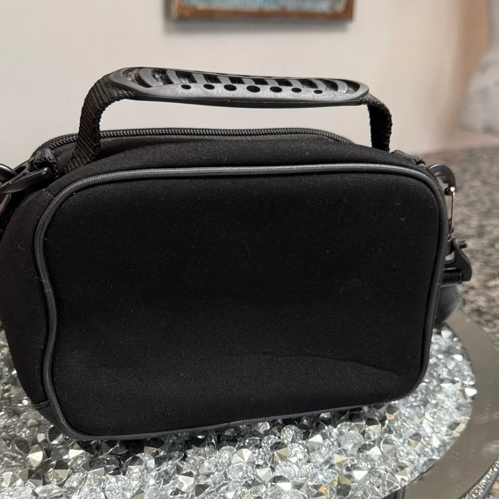 SwissGear Black and Gray camera bag crossbody Messenger Bag Set EUC